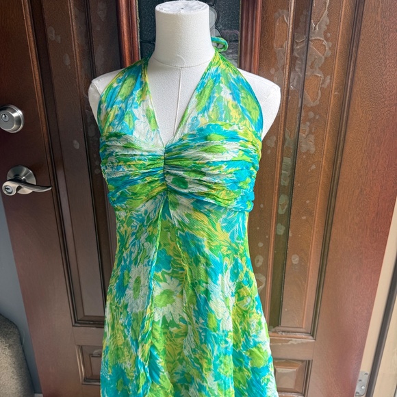 Silk Mini Dress - Picture 2 of 3